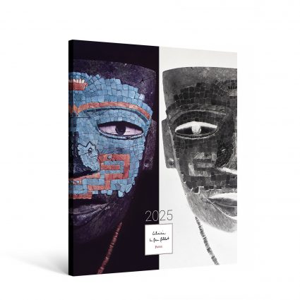 Vector realistic standing 3d magazine mockup with white blank cover isolated. Closed vertical paperback book, catalog or magazine mock up on white background. Diminishing perspective